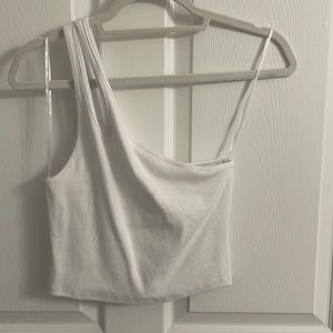 One shoulder Zara Crop Top